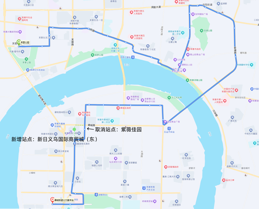 4月26日起，7路线优化调整